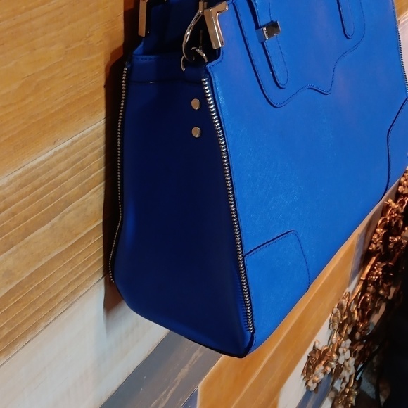 Rebecca Minkoff Medium blue satchel crossbody - Picture 6 of 11